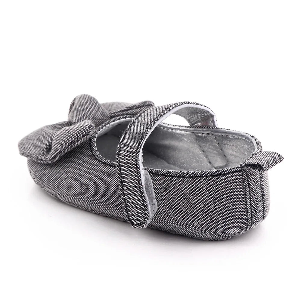 Baby Girl Princess Shoes Soft PU Classical Bowknot Beautiful and Cute for Newborn Girl Spring and Summer Prewalking 2023 Fashion