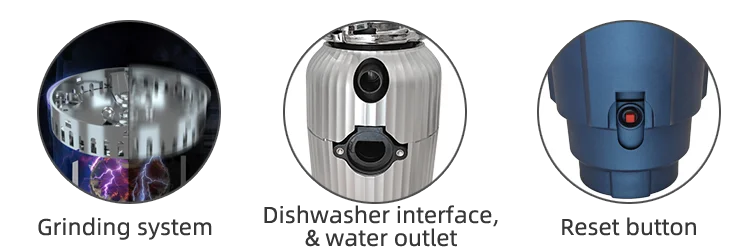 0.75 HP Stainless Steel Kitchen Food Waste Grinder