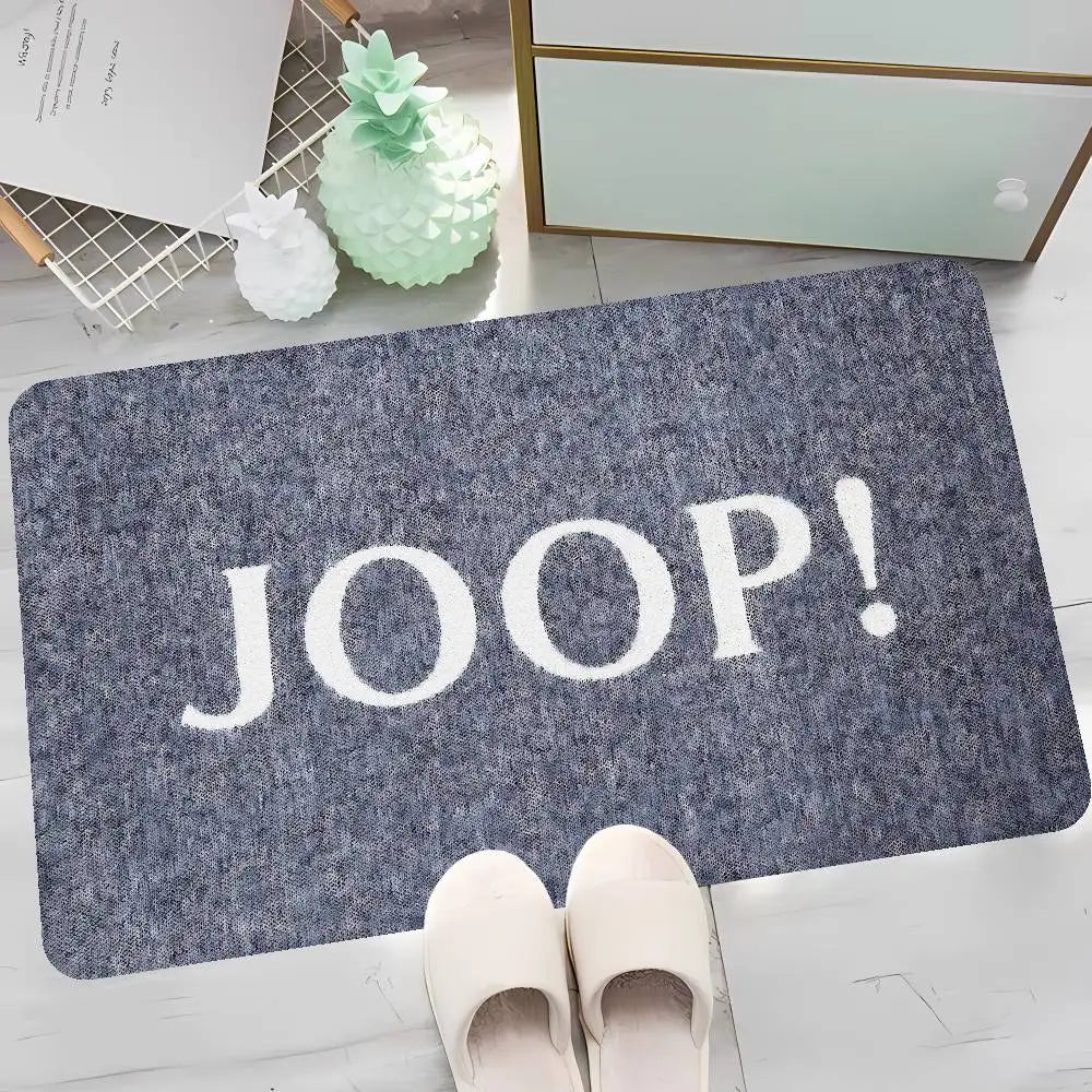Fashion Brand J-Joop Entrance Door Mat Nordic Style Bedroom Living Room Doormat Home Balcony Anti-Slip Modern Home Decor