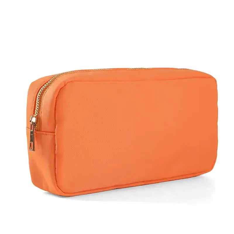 S /M/L/XL 17 Color Nylon Pouch Makeup Cosmetic Bag Zipper Toiletries Organizer Bag For Women Girls Travel Gift Makeup Pouch