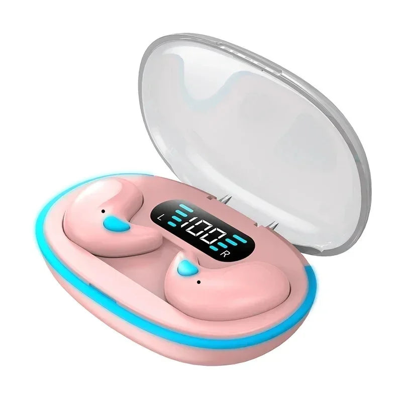 Mini Earpods Wireless Earphone Headphones Noise Reduction Sport Game Sleep Bluetooth 5.3 Earbuds HIFI Stereo Music Headset