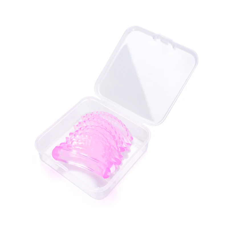 4/5/7 Pairs Silicone Eyelash Perm Pad Lifting Lashes Rods Shield Recycling 3D Eyelash Curler Accessories Applicator Makeup Tools