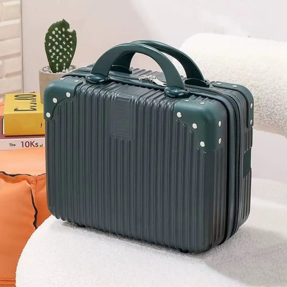 Hot Sales 14 inch Travel Suitcase Hand Mini Cosmetic Box Organizer Luggage Boarding Case For Women Travel Tote