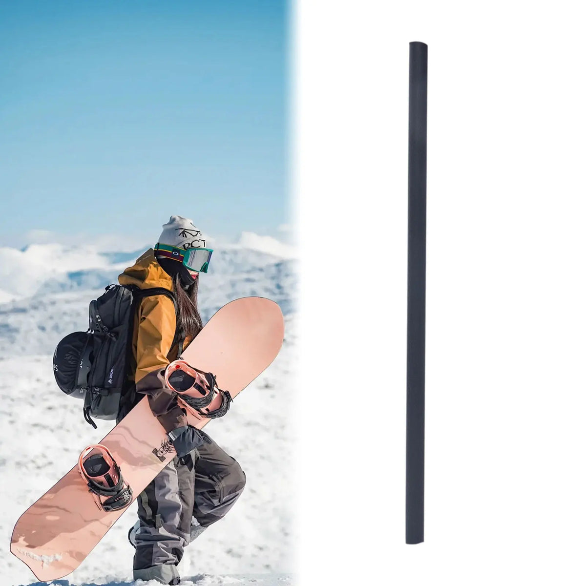 1-8 Pcs Snowboard Repair Kit Snowboard Base Repair Candle Stick Ski Wax Snowboard Repair Tuning Equipment for Winter Sports