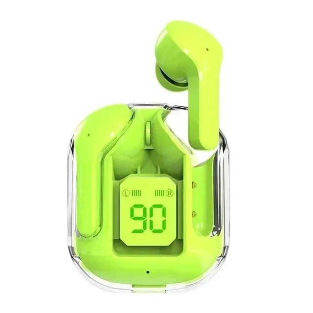 T6 TWS Earbuds Wireless Bluetooth 5.0 ENC Sport Gaming Headsets Noise ReductionMic stereo Headphones with LED Display Earphone