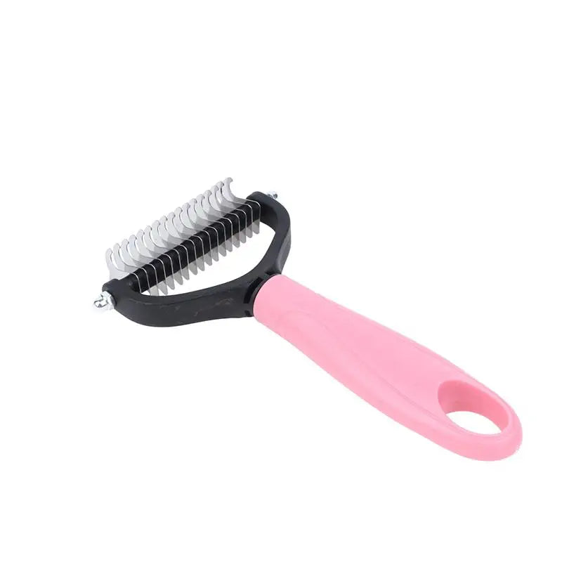 Double-Sided Dog and Cat Grooming Brush