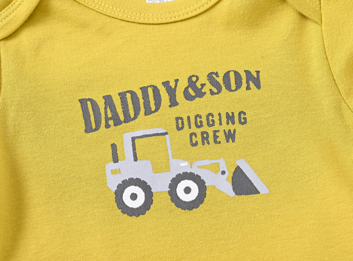 3/6 PCS Baby Clothes Newborn Bebe Boys Romper Set Long Sleeve 100% Cotton Kids Bodysuit Jumpsuit Pants Clothing 3~24M