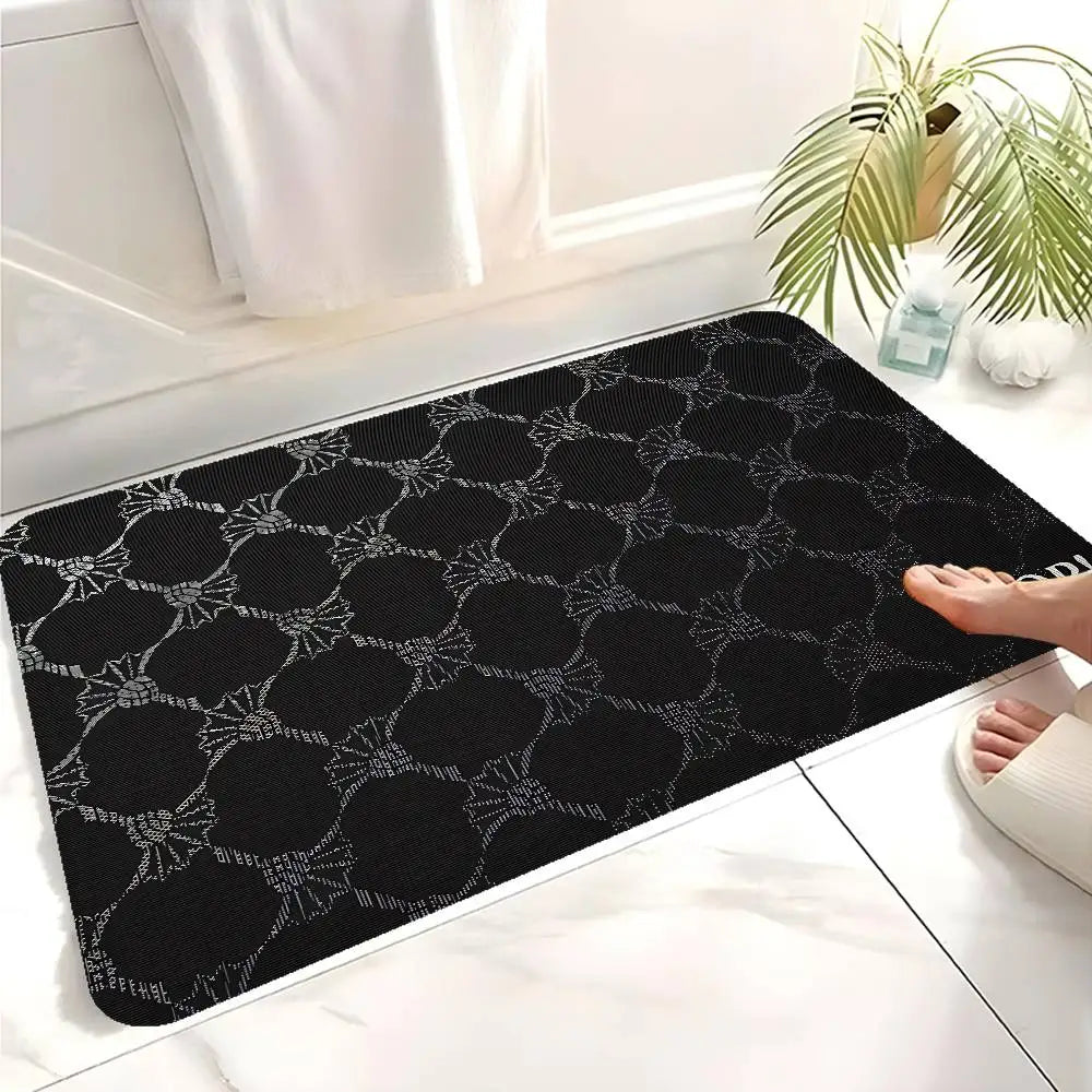 Fashion Brand J-Joop Entrance Door Mat Nordic Style Bedroom Living Room Doormat Home Balcony Anti-Slip Modern Home Decor