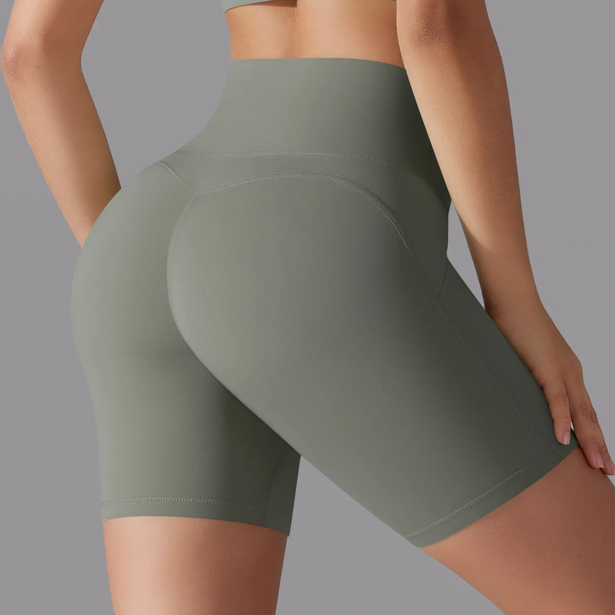 Yoga Shorts Women Fitness Shorts Running Cycling Shorts Breathable Sports Leggings High Waist Summer Workout Gym Shorts