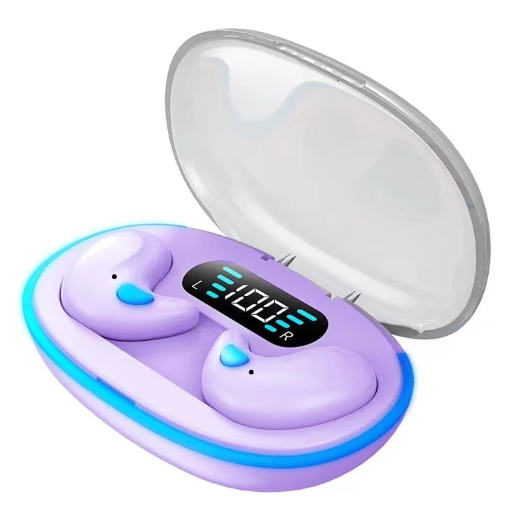 Mini Earpods Wireless Earphone Headphones Noise Reduction Sport Game Sleep Bluetooth 5.3 Earbuds HIFI Stereo Music Headset