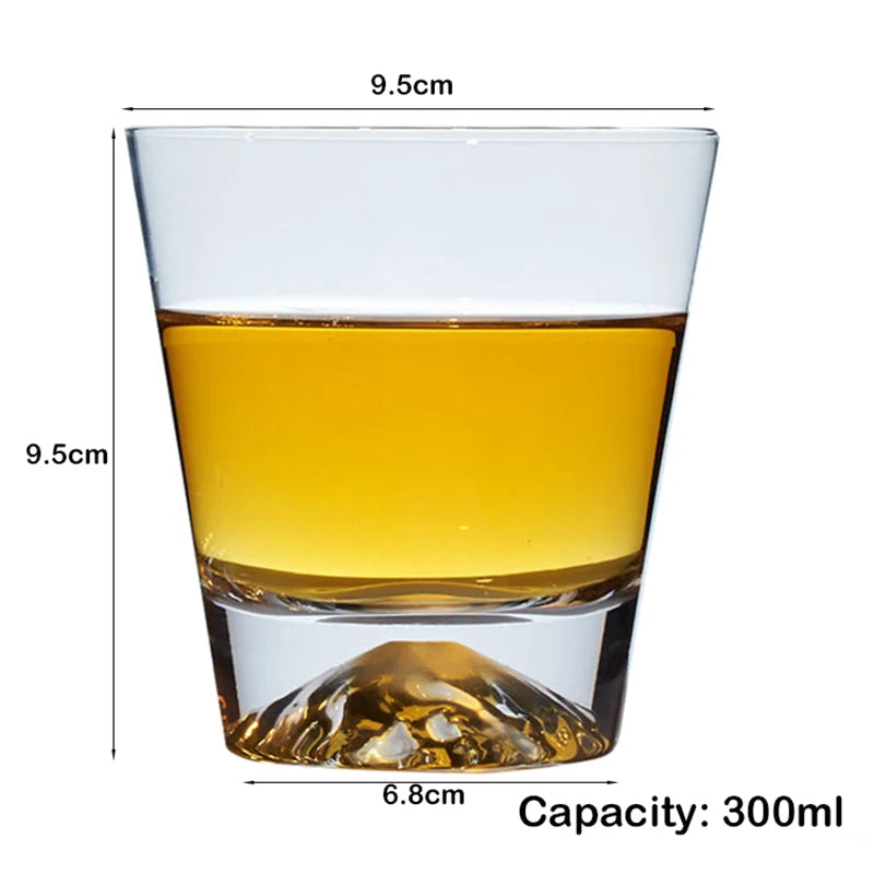 Fashion Whiskey Glasses, Scotch Whisky, Bourbon, Cocktails, RUM, Durable Whiskey Glasses