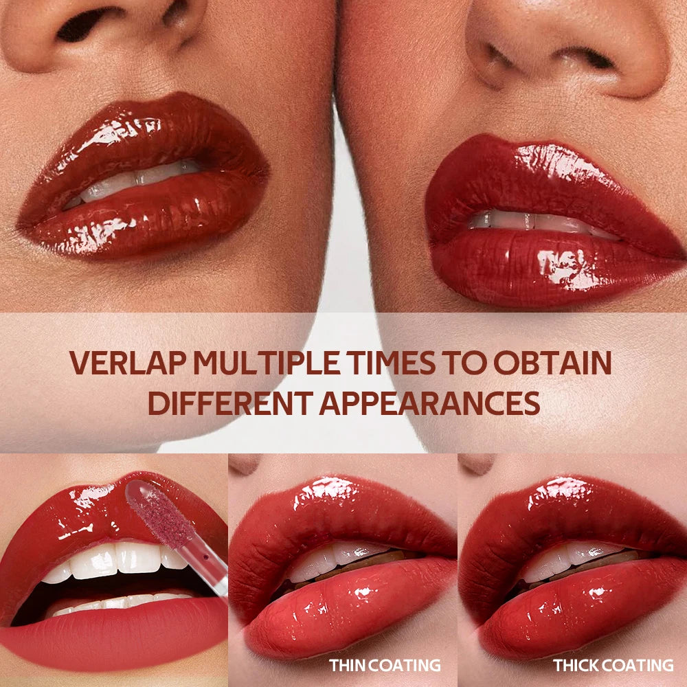 Lip IV Glossy Hydrating Lip Stain Instant Shine Long Lasting Moisture Nourishes Soothes Dry Lips Suitable For All Skin Makeup