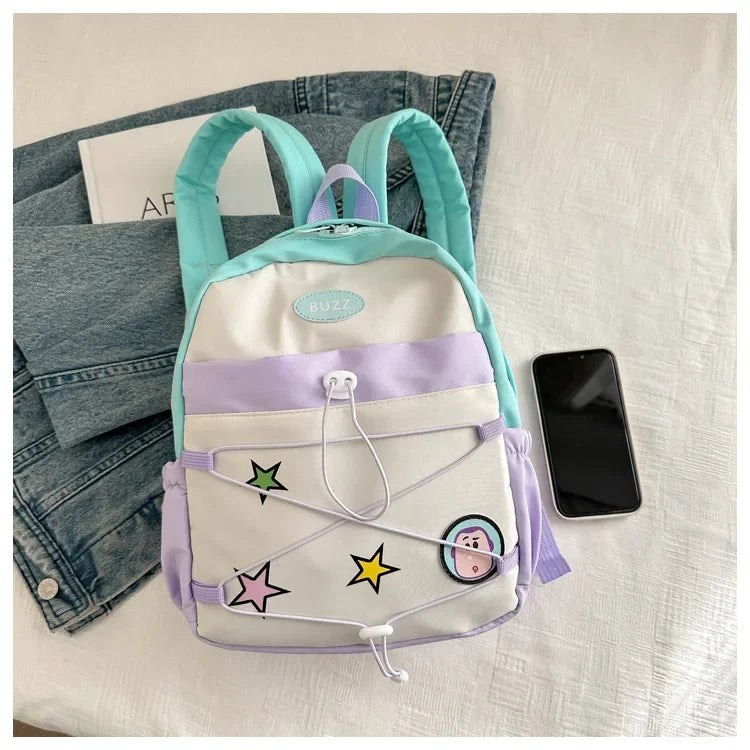 Cartoon Fashionable and Casual Women's Backpack Cute Cow Print Backpack Soft and Durable Fabric Backpack Suitable for Daily Use
