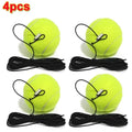 1-20pcs Heavy Duty Tennis Training Aids Base With Elastic Rope Ball Practice Self-Duty Rebound Tennis Trainer Padel Accessories