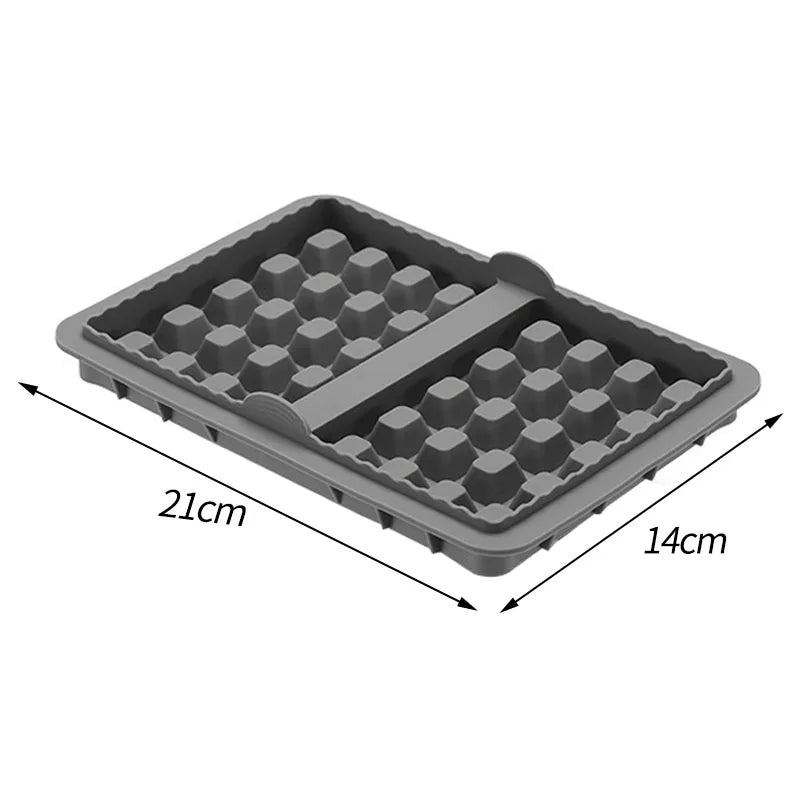 Square Waffle Maker Mold for Air Fryer, Non-Stick Baking Tray Compatible with 4-7QT,for Belgian Waffles,Pancakes,Dishwasher Safe