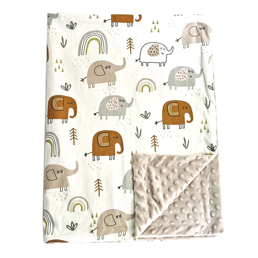 100 * 75 Spring/Summer New Baby Bean Blanket
