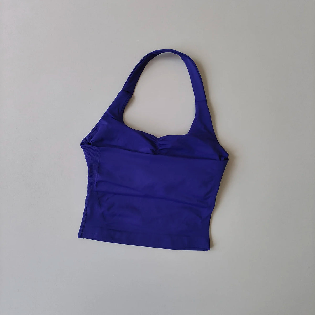Women's Sexy Seamless Yoga Vest Fitness Bra Sports Bra Hanging Neck Yoga Vest Breathable Pilates Top Gym Top for Active Wear
