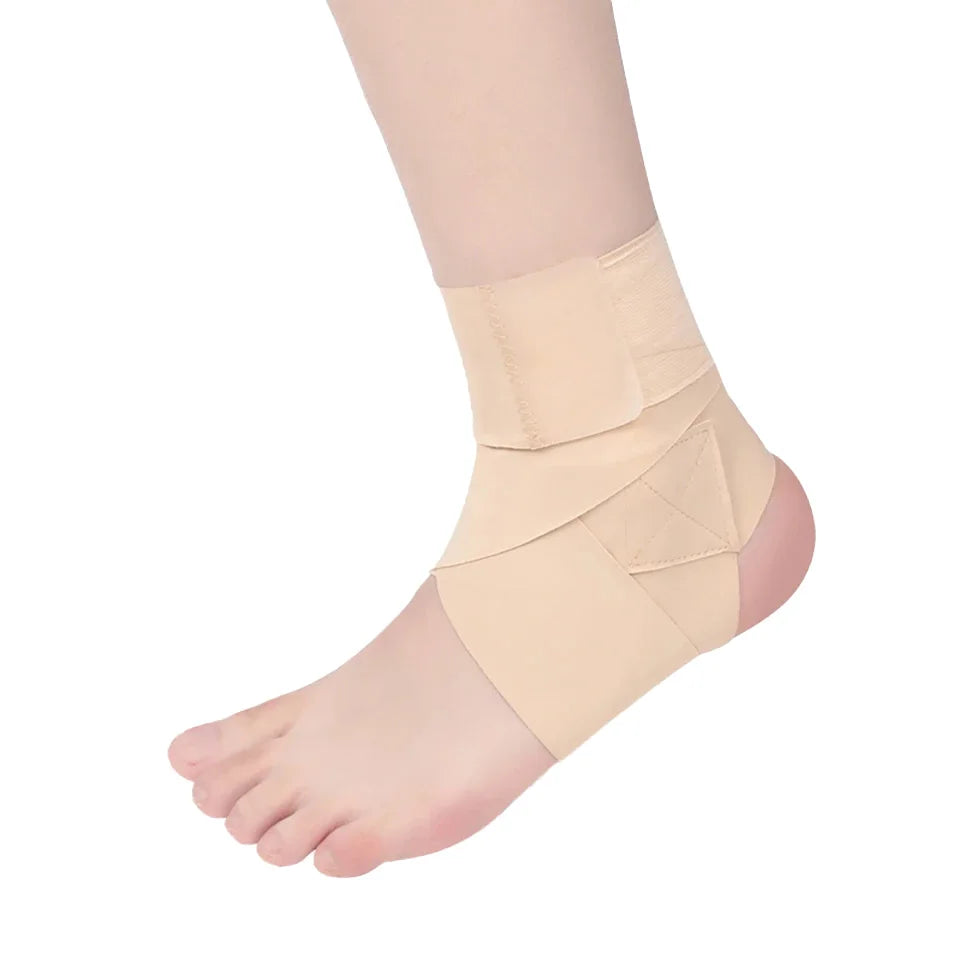 GOBYGO 1Pcs Ultra-thin High Elastic Ankle Sprain Recovery Immobilization Anti-fracture Ankle Strain Protection Sleeve Men Women