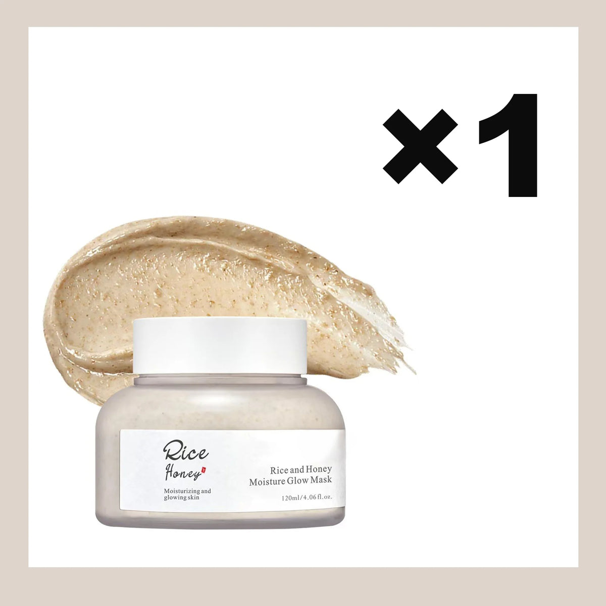 Ground Rice and Honey Glow Mask (120ml)