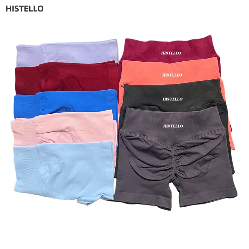 Women's Seamless Scrunch Workout Shorts