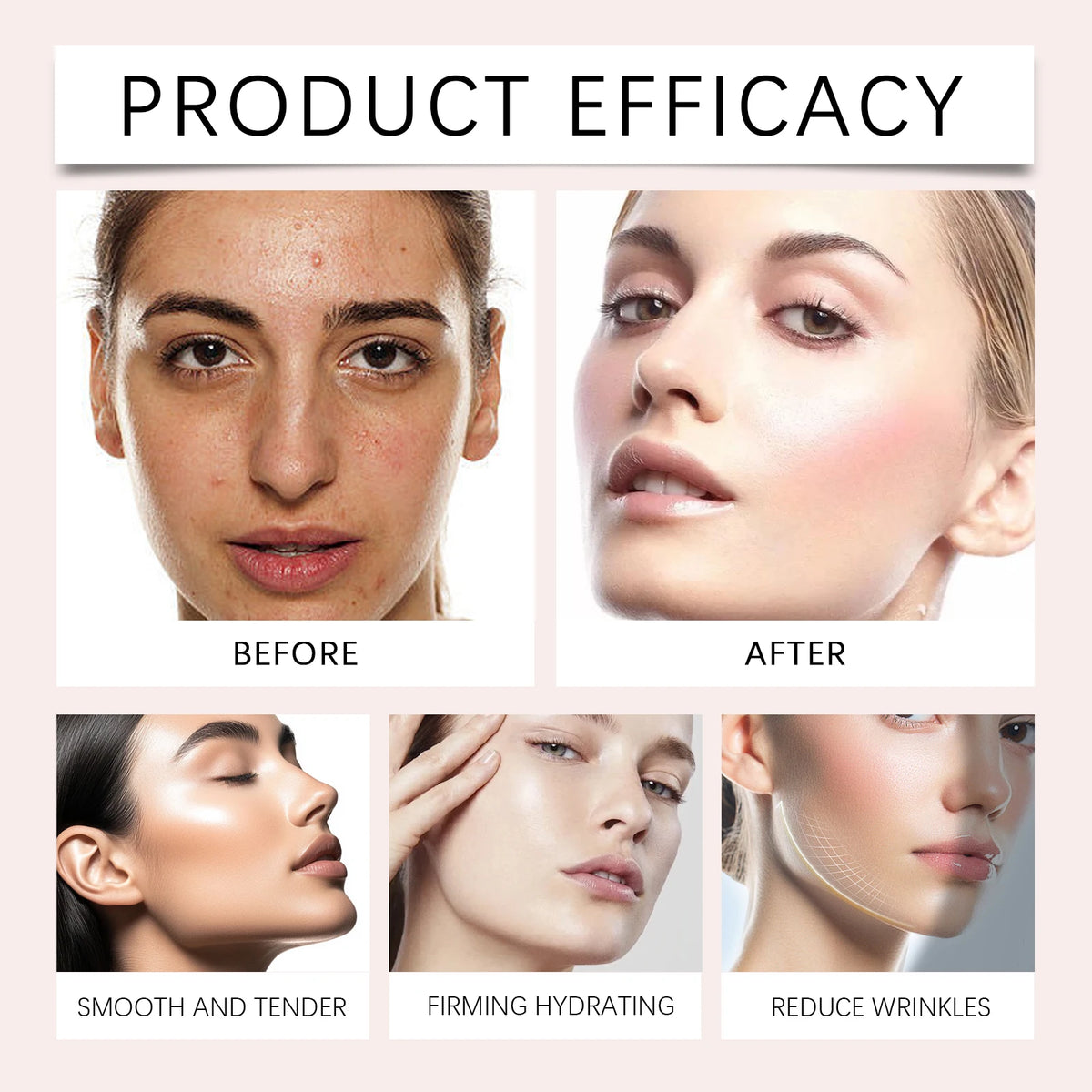 Collagen Peel Off Mask Night Wrapping Hydrating Firming Brightening Elasticity Care Cleansing Face Skin Care Beauty Facial Mask