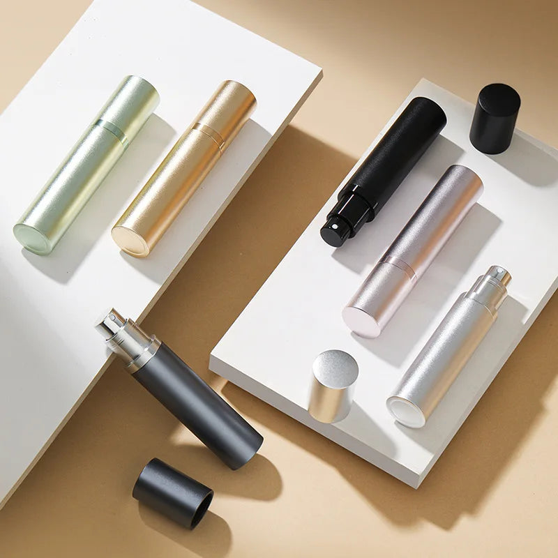 5ml 10ml Mini Bottom Filling Perfume Spray Dispenser Bottles Cosmetic Spray Atomizer Portable Refillable Liquid Container Bottle