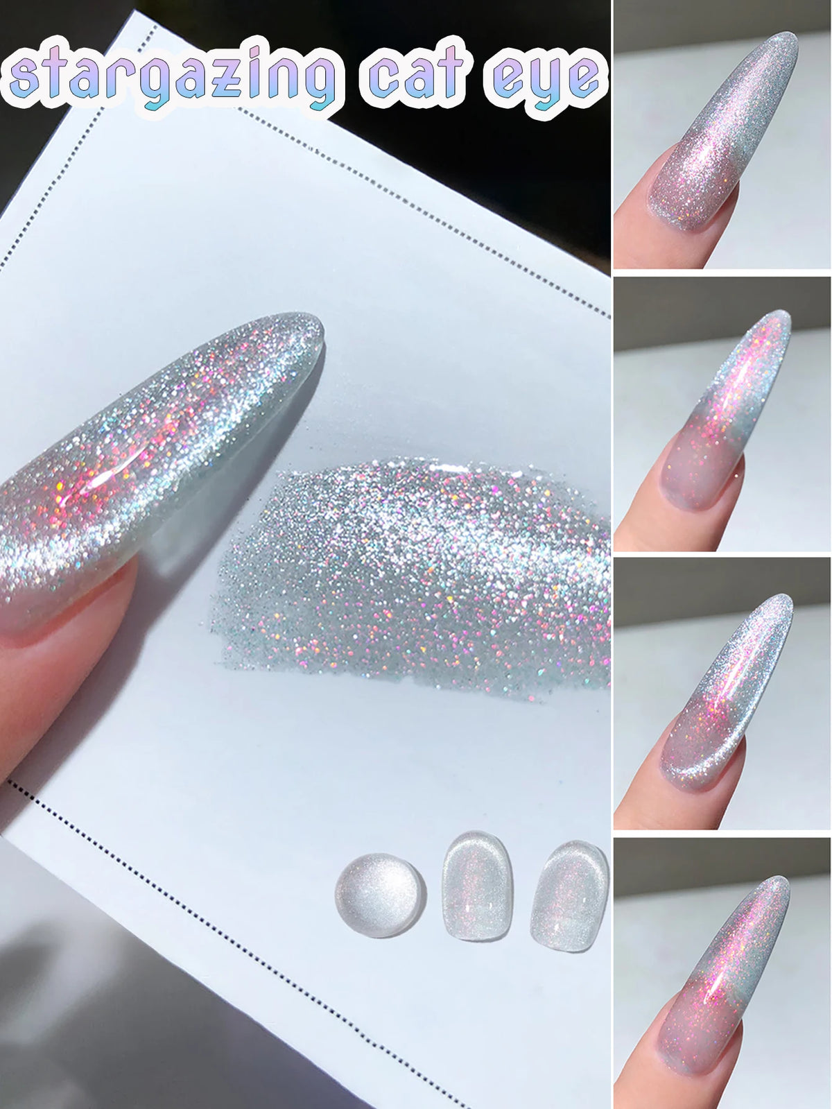 1-24pcs TC Autumn And Winter Sweet Bright Gold Wealth Gold Cat Eye Gel Nail Polish Versatile And Elegant Nail Art Nail Supplies