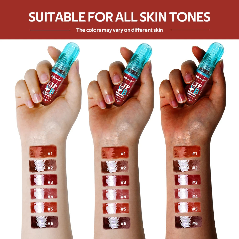 Lip IV Glossy Hydrating Lip Stain Instant Shine Long Lasting Moisture Nourishes Soothes Dry Lips Suitable For All Skin Makeup