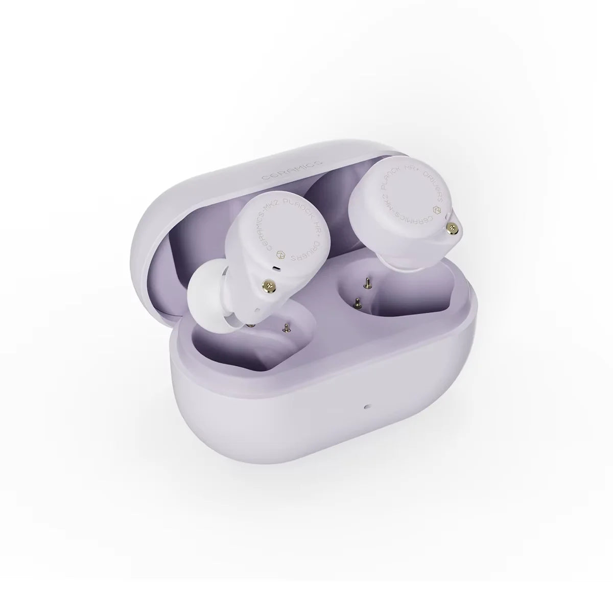 CERAMICS MK2 TWS Earbuds, 40dB ANC, Bluetooth 6.0, Hi-Res LDAC, IPX4 Sweatproof, 45H Playtime, HD Mics, Game Mode, Dual Connect