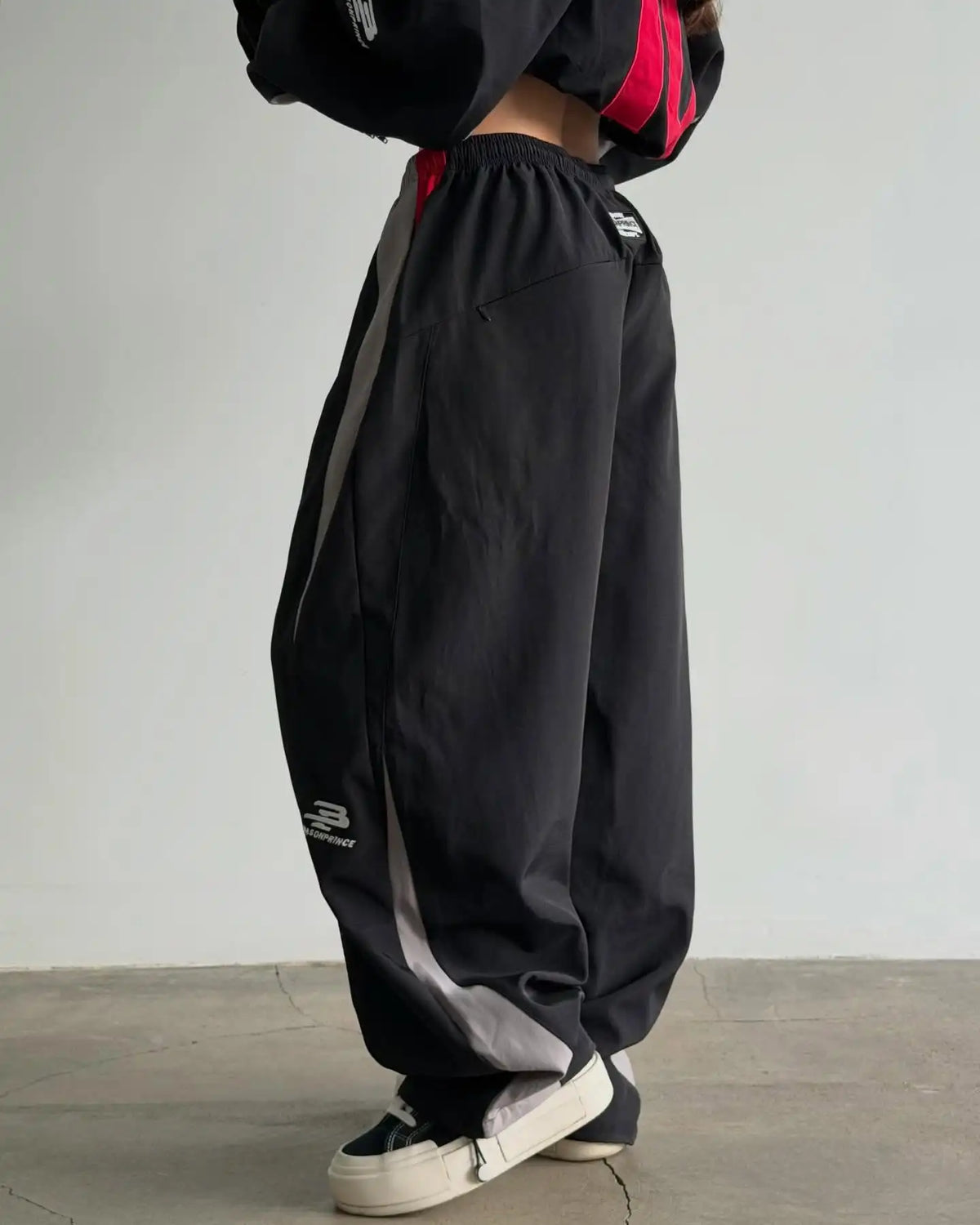 Vintage Motorcycle Clothing Men Women Street Bomber Sports Jacket Hip Hop American Letter Embroidery Jogging Pants 2-piece Set