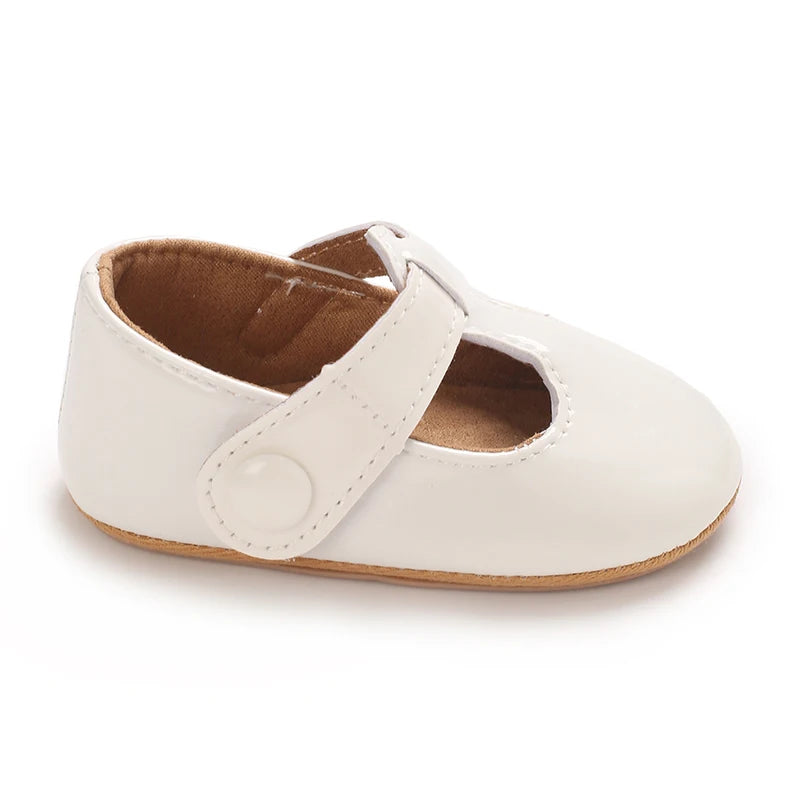 Baby Learning Walk Shoes,Multi Color Patent T-Strap Mary Jane Shoes,Soft Fashion Infant Daily Footwear for Baby Girls 0-1 Year