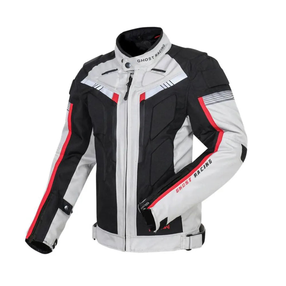 Motocross Jacket Cold-proof Waterproof Motorcycle Jacket Men Chaqueta Moto Protective Gear Motorbike Riding Jacket fit 4 Seasons