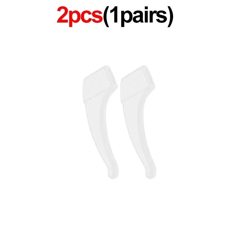 1-20pairs Ear Hook Anti-slip Glasses Leg Ear Sleeve Bracket Fastener Sunglasses Accessories Grip Anti-fall Eyewear Holder