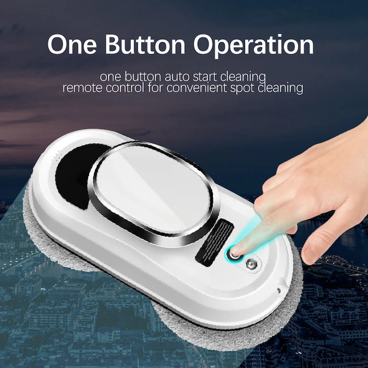 Window Cleaner Robot Cordless with Remote Control  Automatic Smart Glass Cleaning Machine