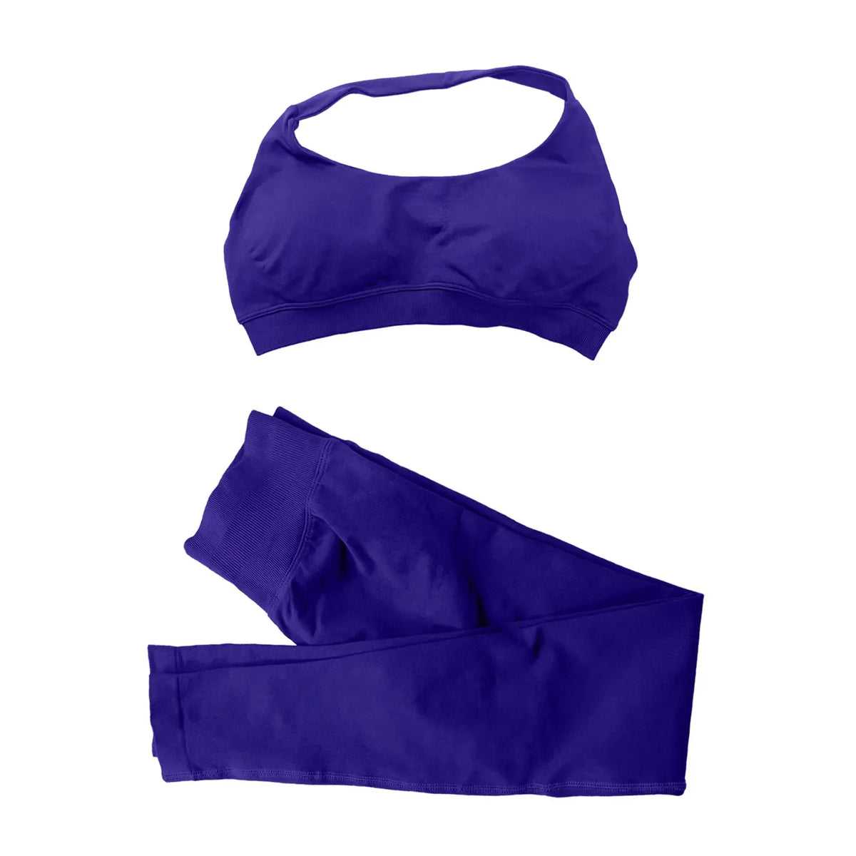 NCLAGEN Women Sportwear 2 Piece Yoga Set Sports Bra and Leggings Seamless Suit Fitness Clothing Gym Workout Speed Activewear