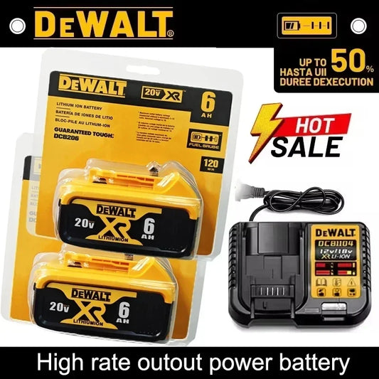 20V Lithium-Ion Replacement Battery and Charger Options