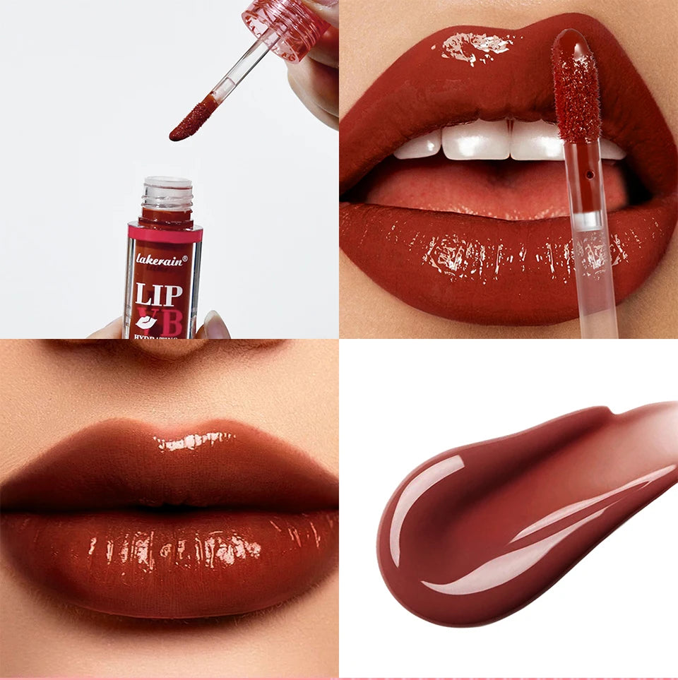 Lip IV Glossy Hydrating Lip Stain Instant Shine Long Lasting Moisture Nourishes Soothes Dry Lips Suitable For All Skin Makeup