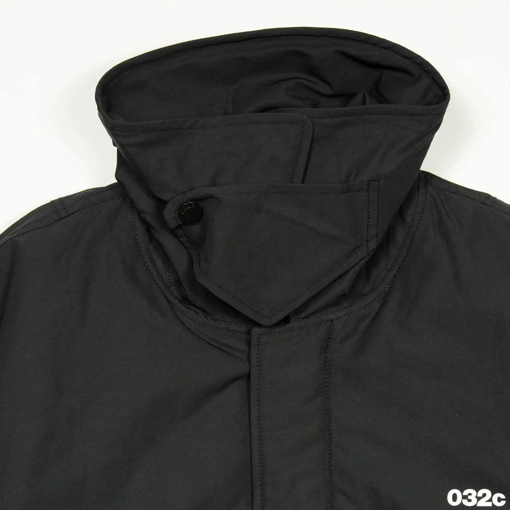 Black Multi-Pocket Bomber Jacket – Short Relaxed Fit