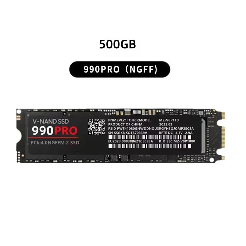 2026 new genuine 980Pro/990Pro M2 Ultra high capacity SSD portable high-speed solid state drive suitable for laptops /desktops