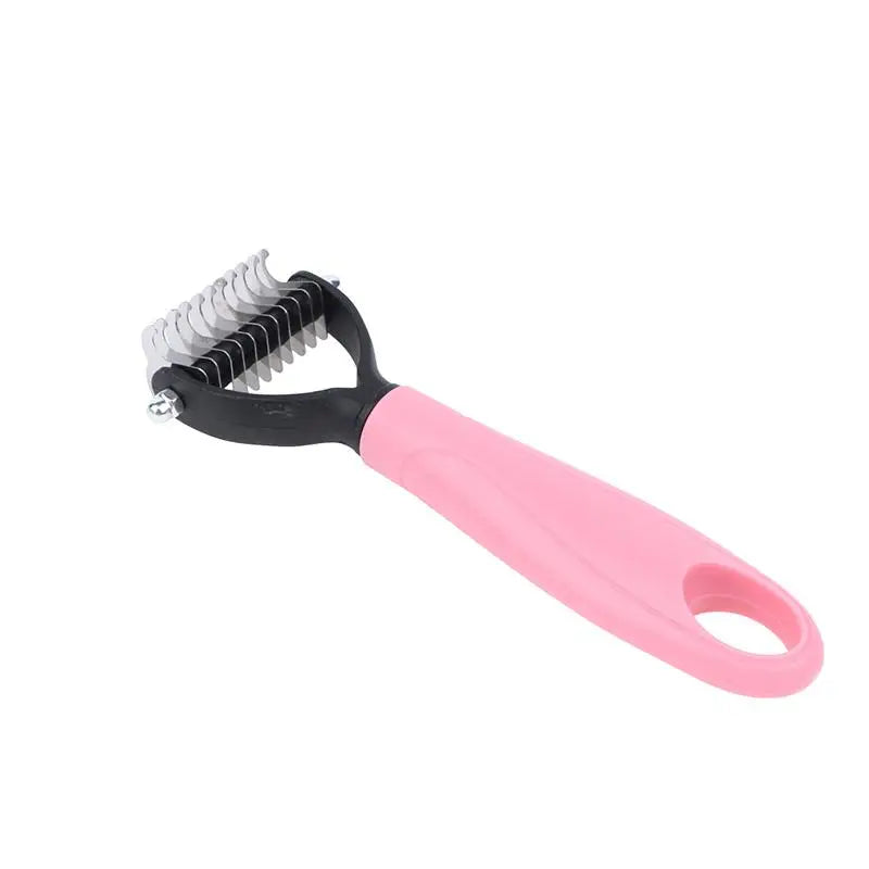Double-Sided Dog and Cat Grooming Brush
