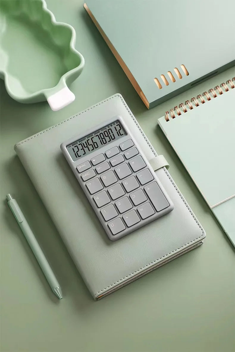 Student Calculator Simple Design Basic Calculator High Sensitivity Button Portable Calculator Student Stationery Supplies