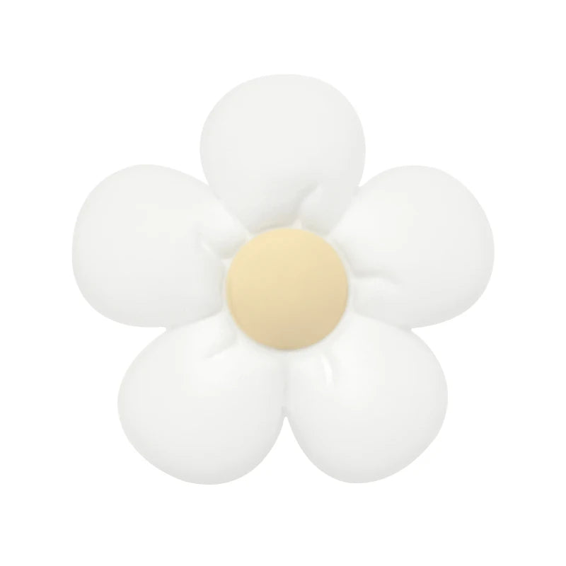 10pcs Silicone Flower Bead BPA Free Teething Infant Chewable Dummy Necklace Pacifier Toy Accessories