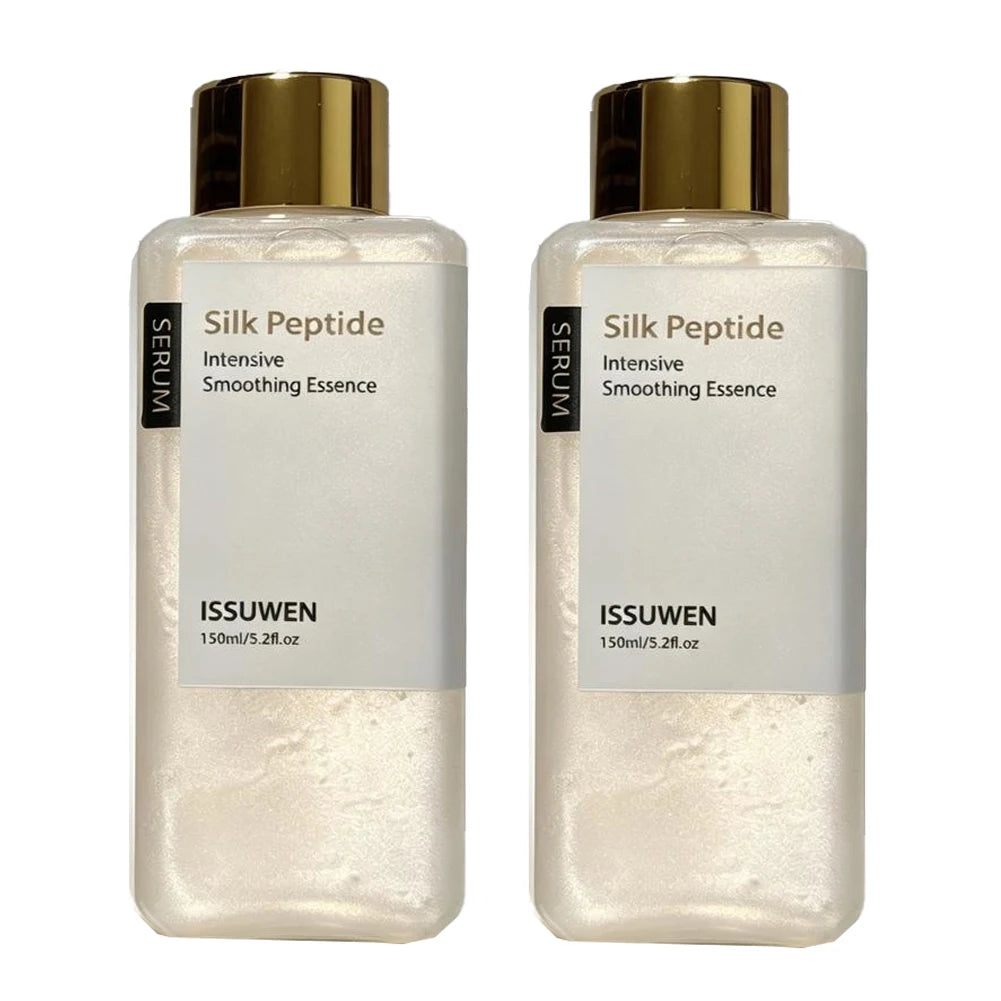 Silk Peptide Intensive Smoothing Essence Toner Relieve Skin Sensitivity Dryness  Quick Absorb Hydrating Basic Korean skincare