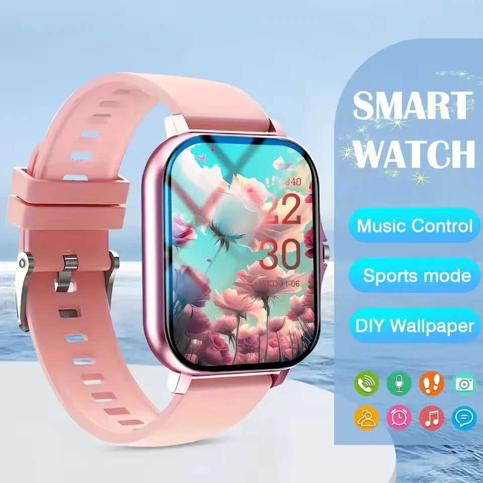 2026 New Multifunctional Smart Watch Men&Women Bluetooth Connected Phone Music Fitness Sports Bracelet Sleep Monitor Watch HT30