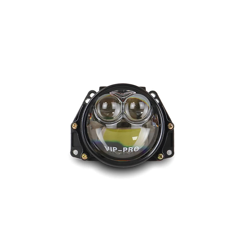 Car Led Light Bulbs 3 inch Dual Hyperboloid Bi-LED Projector Lenses Bi Lens LED Headlight Kits For Hella 3R H4 H7 9005 9006