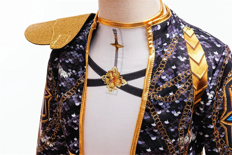 New Movie Role-playing Costume Suits Kids Girls Cartoon Cosplay Sets Children Fashion Stage Performance Clothing Outfits 4-12Y