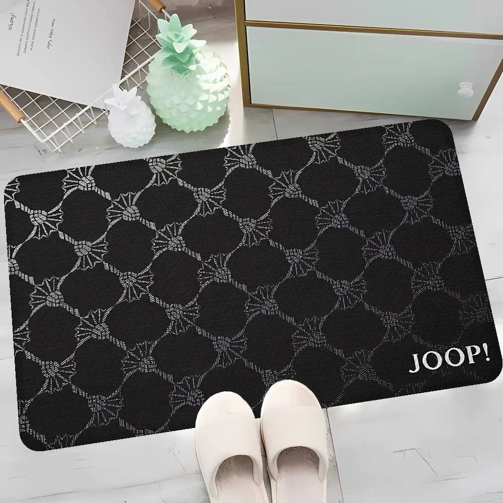 Fashion Brand J-Joop Entrance Door Mat Nordic Style Bedroom Living Room Doormat Home Balcony Anti-Slip Modern Home Decor