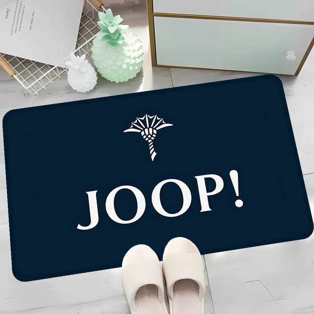 Fashion Brand J-Joop Entrance Door Mat Nordic Style Bedroom Living Room Doormat Home Balcony Anti-Slip Modern Home Decor