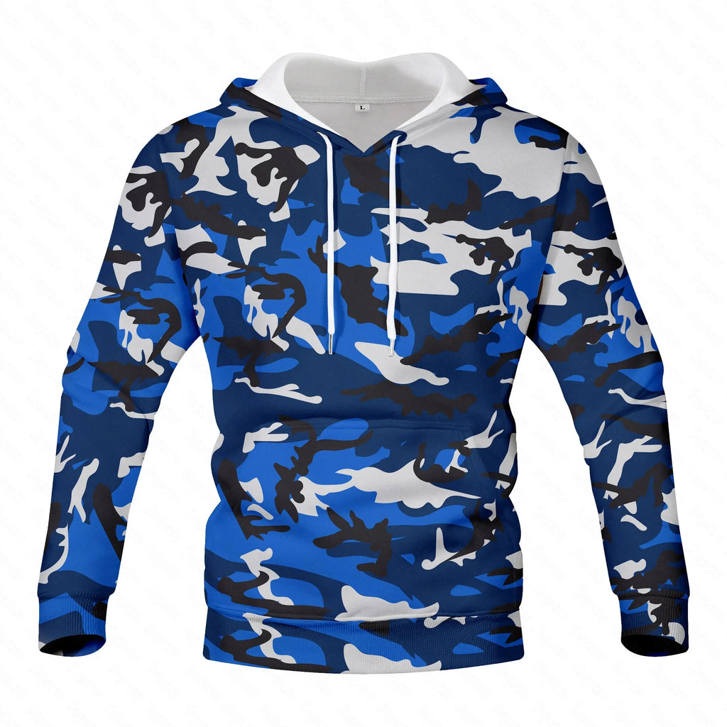 Camouflage Hoodies Men 2023 Spring Mens Military Hooded Sweatshirts Hoodie Male Street Hoody Army Green Sweatshirt Hip Hop S-4XL