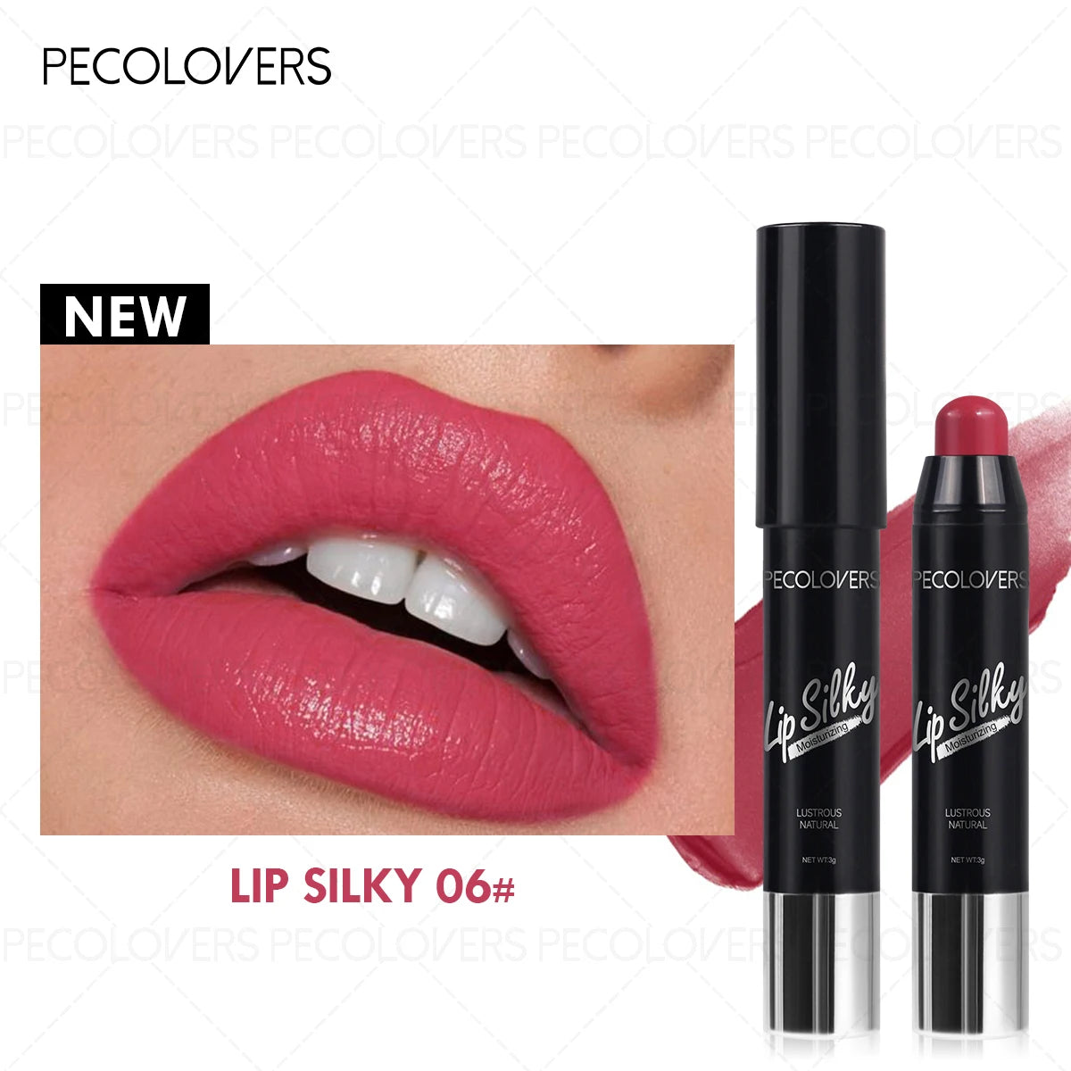Moisturizing Lipstick Pen, Long-lasting Moisturizing, Rotating Lipstick Pen, Plump and Charming Lips, Lipstick Cosmetics